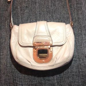 Michael Kors cream crossbody
